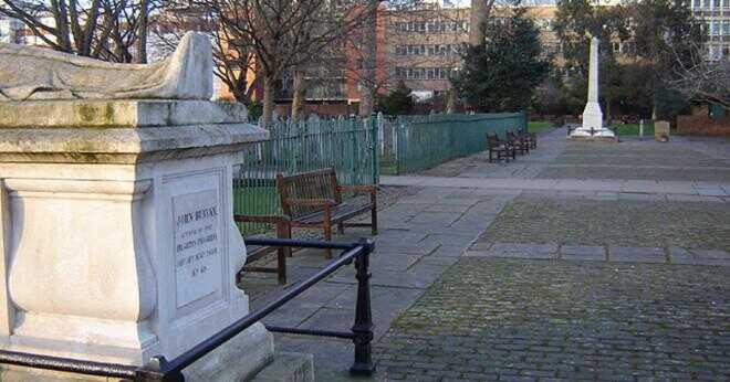 Som är begravd i London-området?