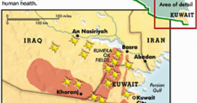 Varför ville inte USA Irak invaderar Kuwait?