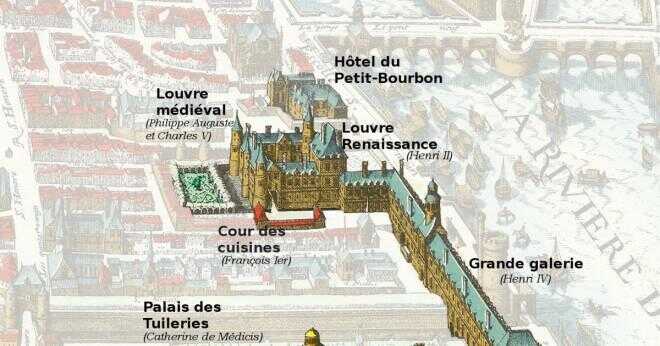 Hur många år tog det för att bygga Louvren?