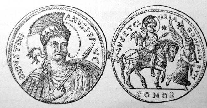 Som tog över det bysantinska riket efter Justinianus och vad gjorde de göra med den?