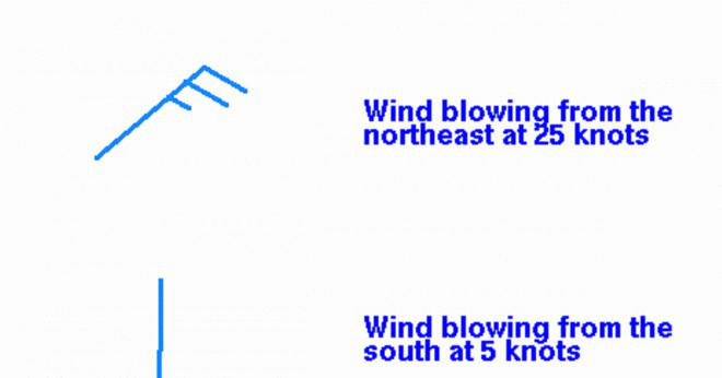 Hur läser du en hög eller låg temperatur väder kartlägger?