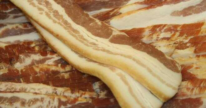 Vad har mer natrium kalkon bacon eller fläsk bacon?