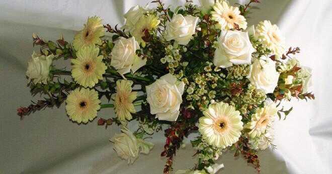 Vad är den mest populära blomman för en begravning?