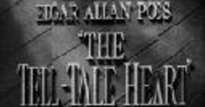 Vad är ett exempel på föreställning i svart katt av Edgar Allan Poe?
