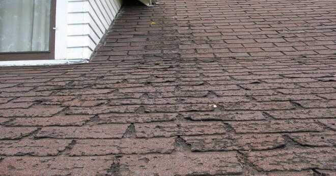 Förväntad livslängd av asfalten klapperstensstränder tak?