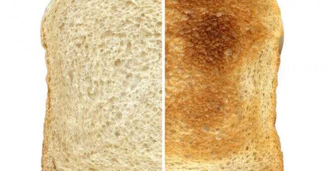 Hur många kalorier innehåller en skiva rostat bröd och smör?