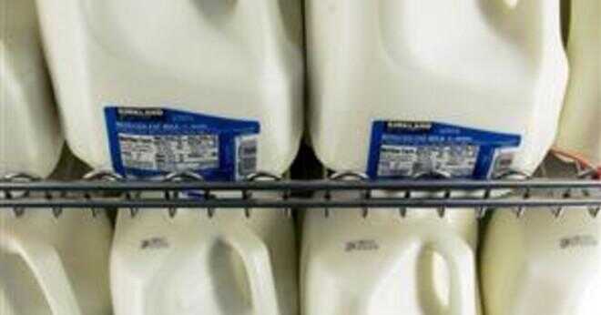 Hur mycket är en fjärdedel kopp mjölk?