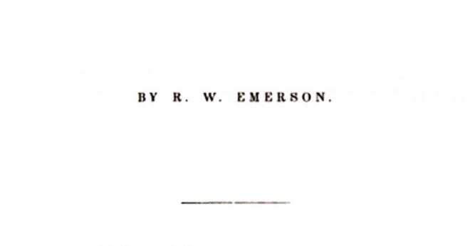Sammanfattning av oversoul av Ralph Waldo Emerson?