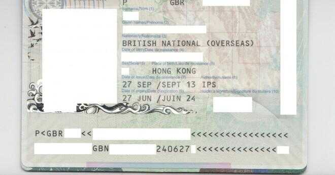 Vad passport behöver du ange Brittiska Jungfruöarna?
