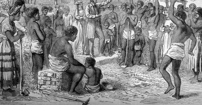 När började slaveriet i USA?