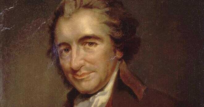 Vad är prestationerna att Thomas Paine sunt förnuft?