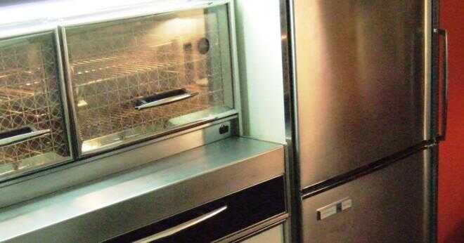 Vad är standard kylskåp öppning i ett hem?