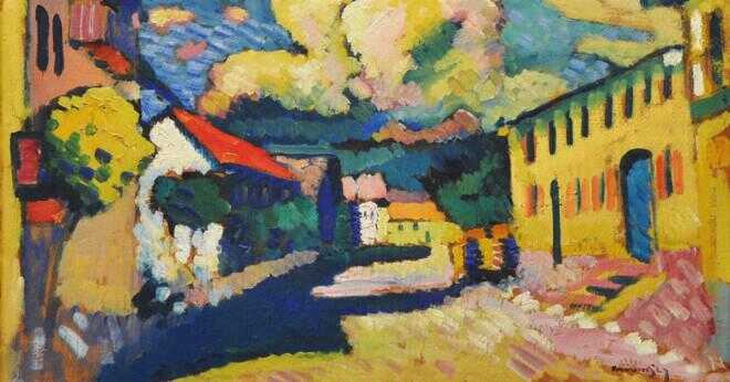 När Kandinsky måla Schweres röta?