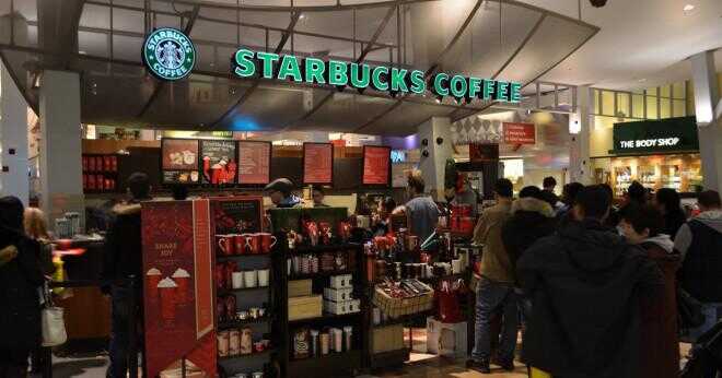 Vad är storleken på koppar på Starbuck's?