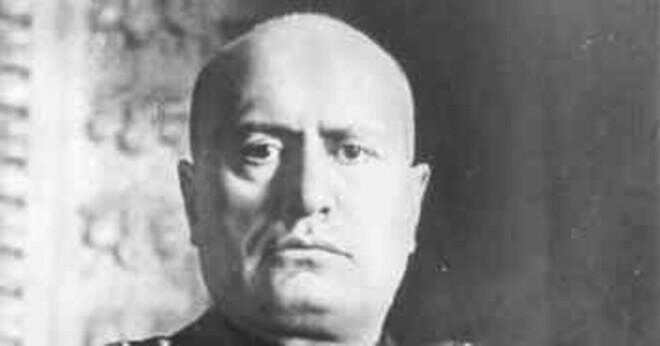 Hur var Mussolini ansluten till nazisterna?