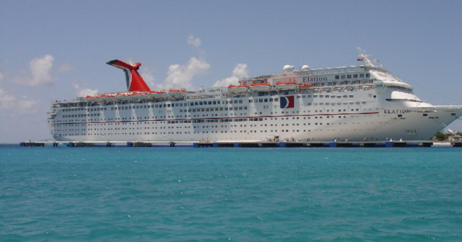 Vilket år seglade carnival cruise lines dess första ship?