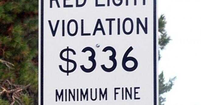 Som kan lagligt gå igenom ett rött trafikljus?