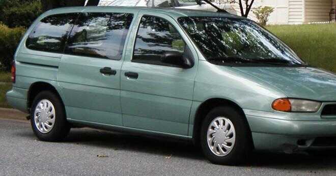 Har ni någonsin påminde om en 1999 Ford Windstar?