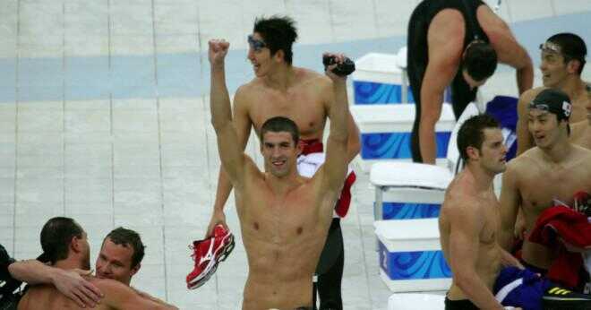 Där har Michael Phelps leva just nu?