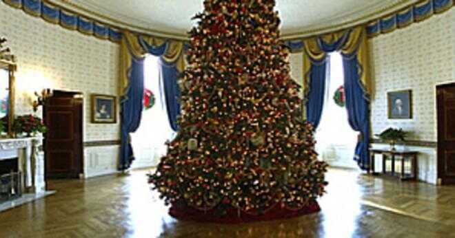 Som USA: S president preskriberad julgranar från att visas i Vita huset?