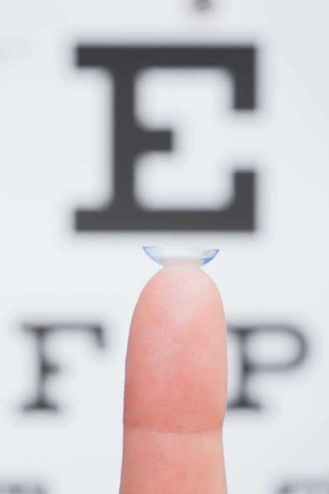 Vad händer under kontaktlins tentamen