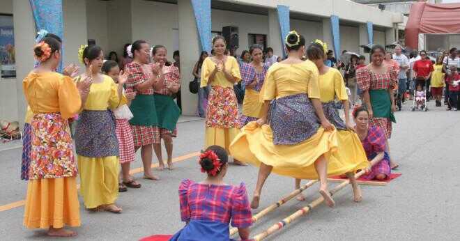 Vilka är de 5 filippinska folkdansen?