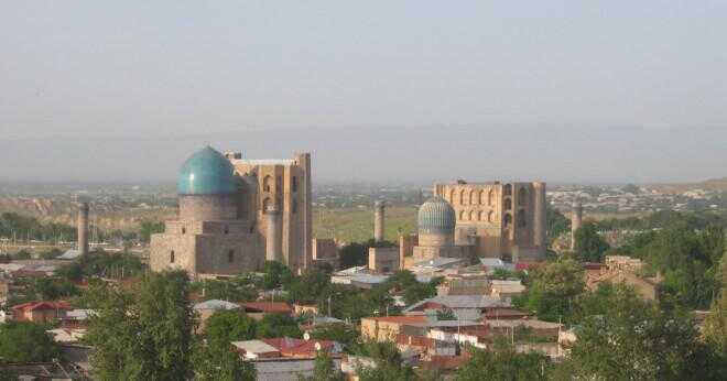Vilka länder gränsar Uzbekistan?