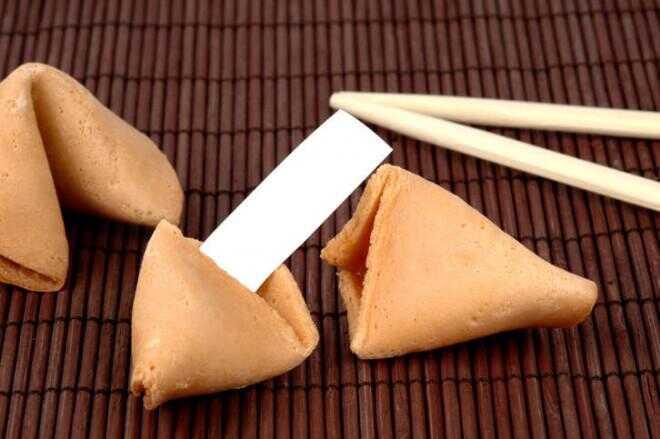 Fortune Cookies är inte kinesiska--de är japanska