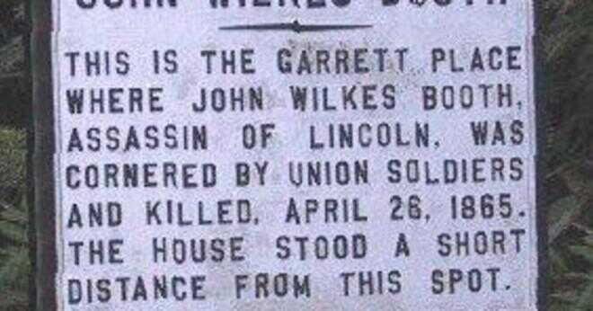 Vad åt john Wilkes bås under inbördeskriget?