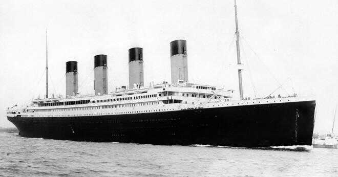 Vad var storleken på propellern på titanic?