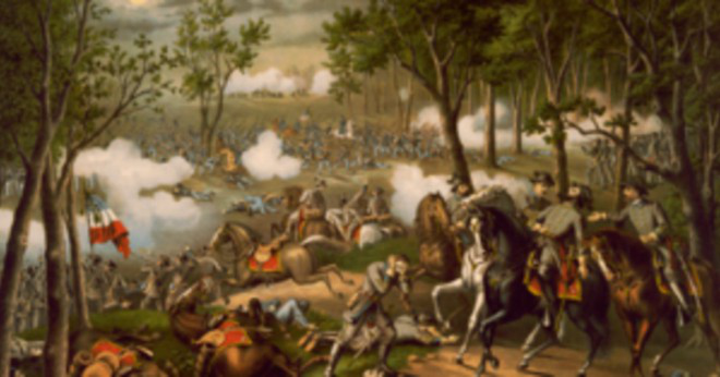 När skedde slaget vid Chancellorsville?