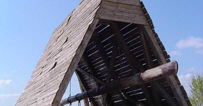 Vilka var de material som används för att skydda en belägring tower?