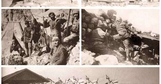 Vem var Italiens allierade under första världskriget?