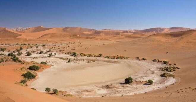 Vilken öken ligger i Namibia?