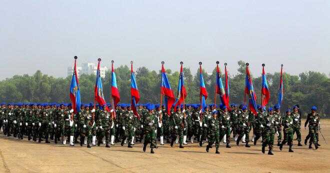 Vad är Bangladesh armén rank i världen?