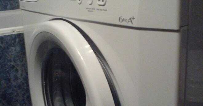 Är det ok att sätta en tvättmaskin i lager?