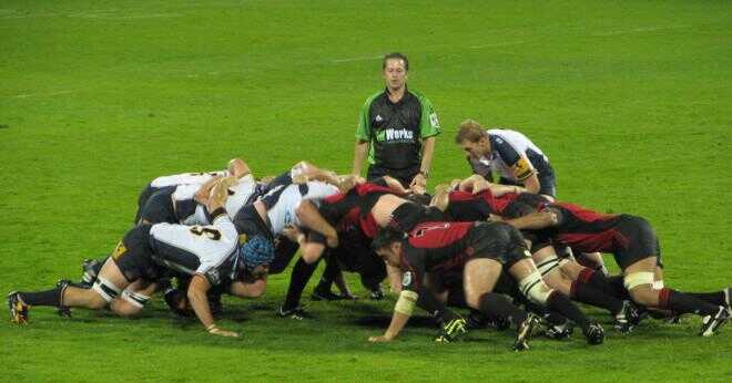 Vad kallas i början av en rugby match?