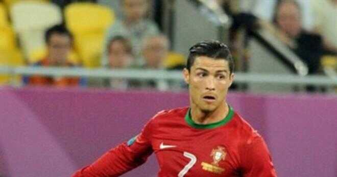 Där spelar Cristiano Ronaldo på fältet?
