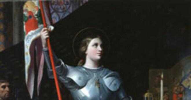 Har Saint Jeanne d'Arc någon symboler?