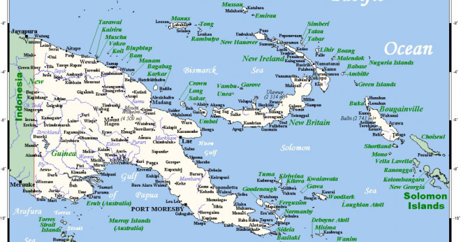 Papua Nya Guinea är det egna landet?