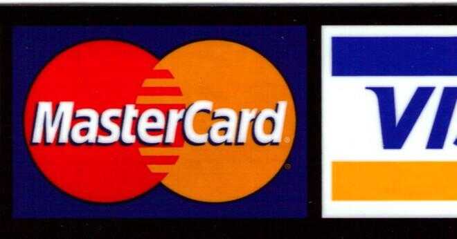 Visa-kort är samma sak som MasterCard?