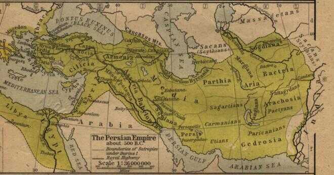 Vilket år började det persiska riket?