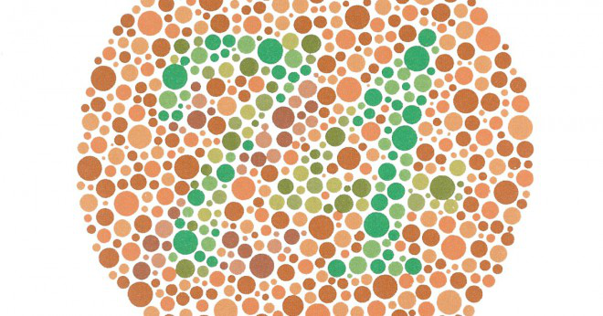 När upptäcktes röd grön färgblindhet?