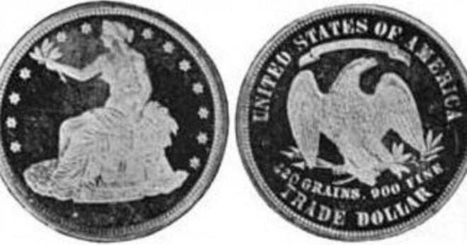 Vad är värdet av en 1877 handel dollar som öppnar för hemlighet håller området?