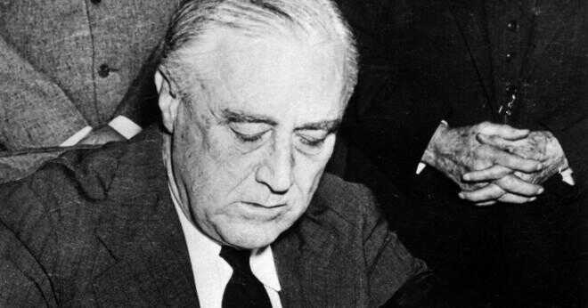 Vad är namnet på det tal av Franklin D. Roosevelt den 8 December 1941 innan ett gemensamt möte i kongressen?