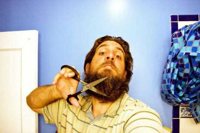 Hur till klippa skägg