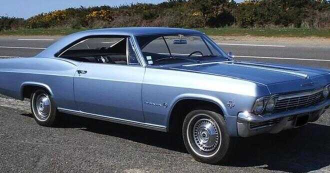 Vart är chassinummer på ramen av en 1961 impala?