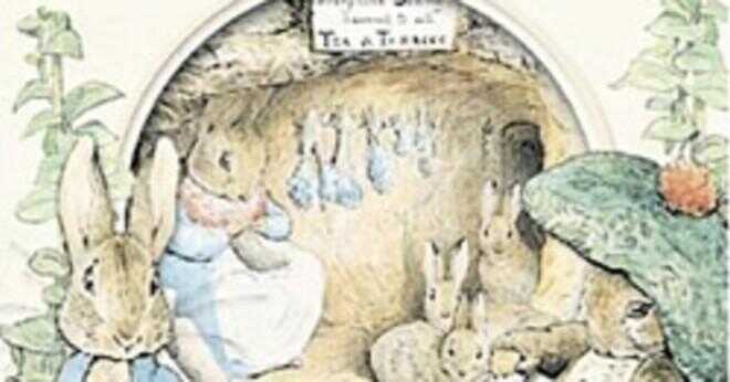 Vilka var de fyra kaninerna i peter rabbit?