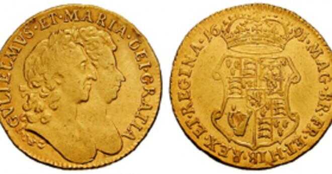 Vad är värdet av ett 1721 hibernia mynt?