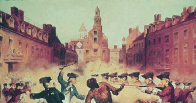 Hur har de koloniala ledarna använder massakern i Boston till sin fördel?